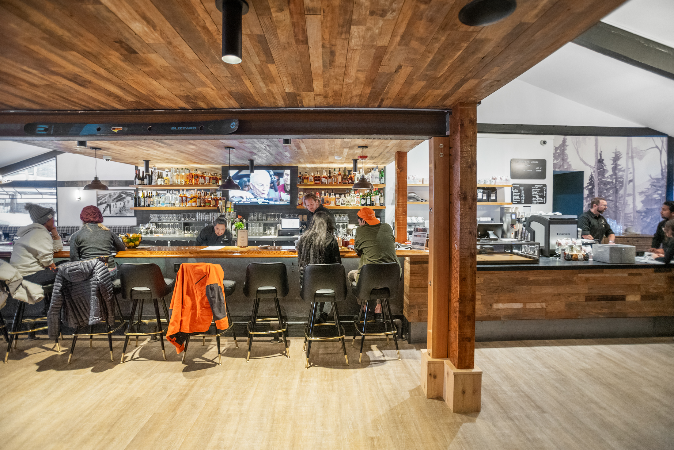 Interior of Gravity Haus