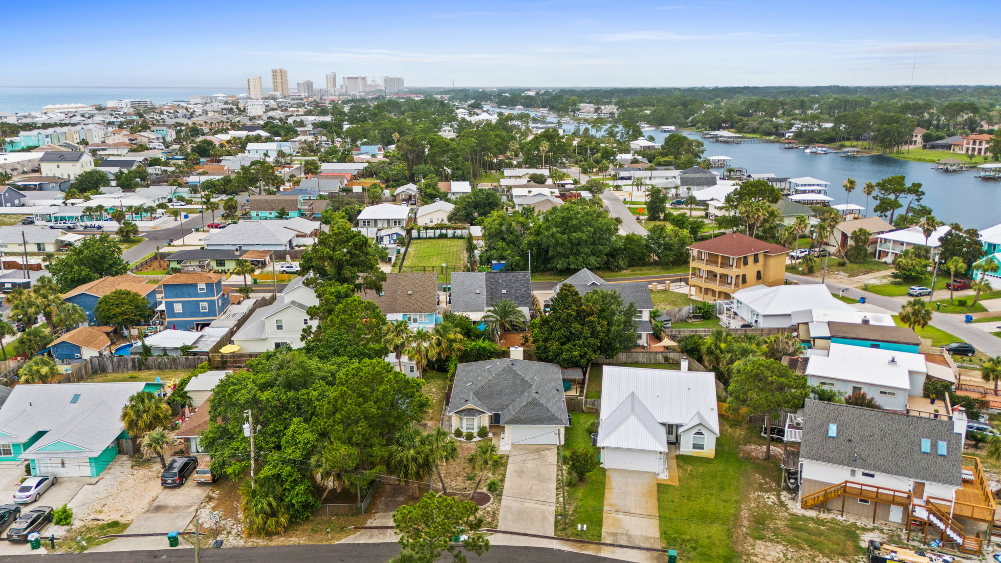 Aerial of House