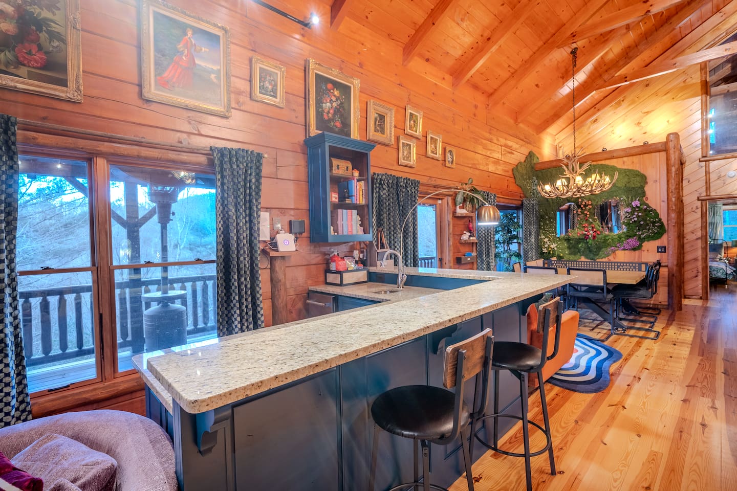 Wet bar on main floor