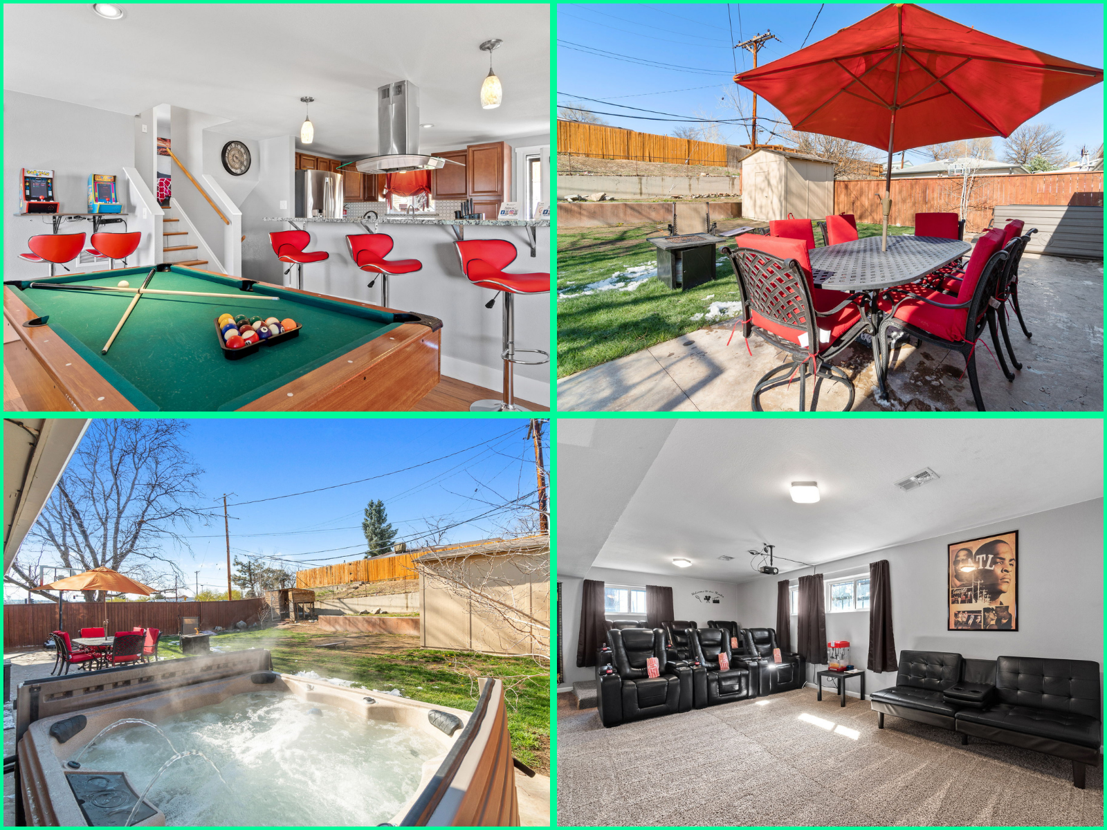 Hot Tub And Game Room - Stylish Entertainment Haven - Colorado