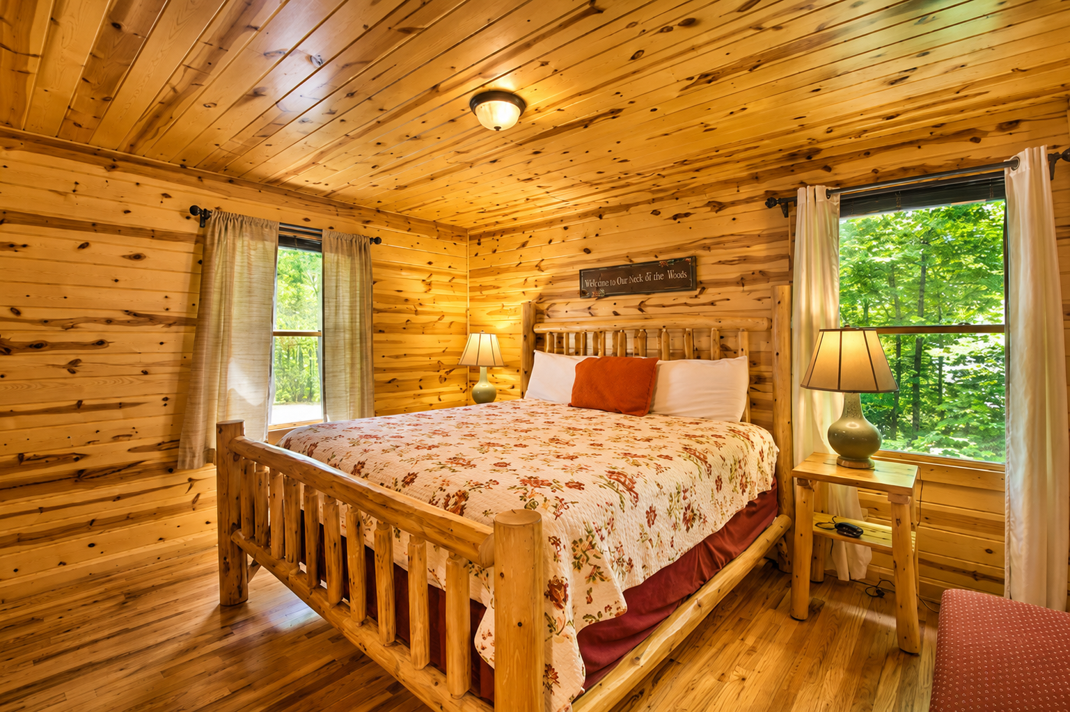 Bedroom 1 | King Bed | Main Level