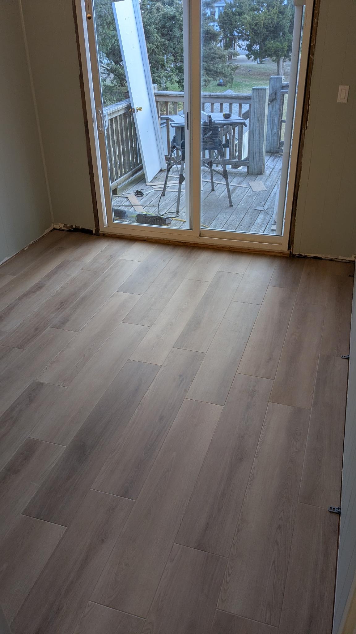 High quality LVP keeps the property family friendly.