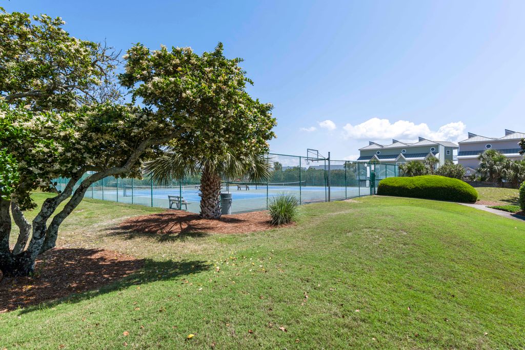 Tennis Court is just steps away