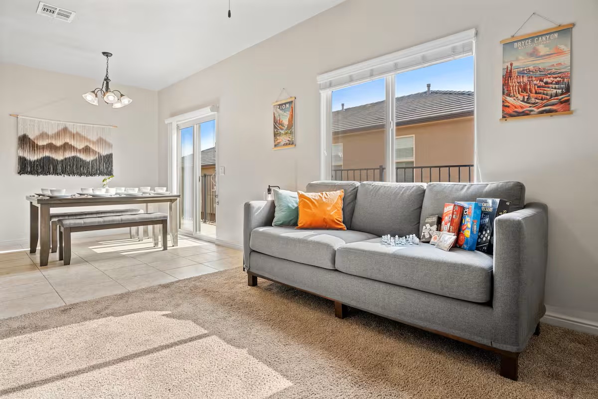 Open living & dining