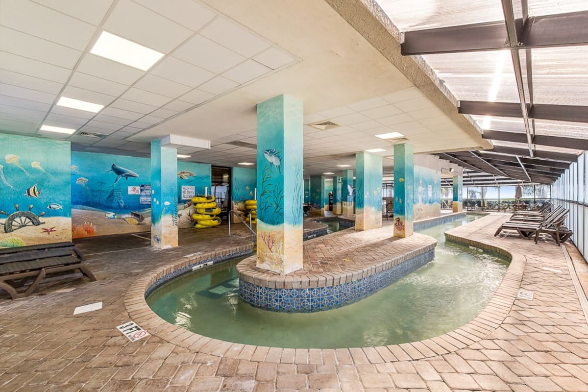 Bright, clean indoor pool perfect for any weather