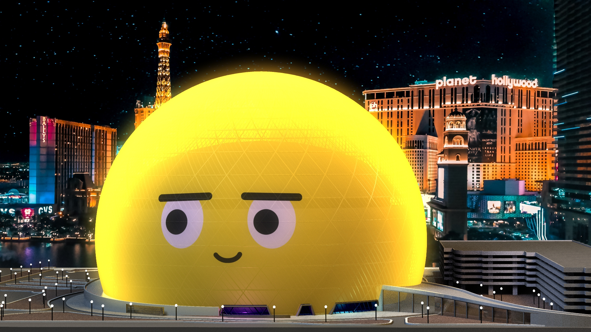 The amazing Las Vegas Sphere performance venue. A must see engineering marvel.
