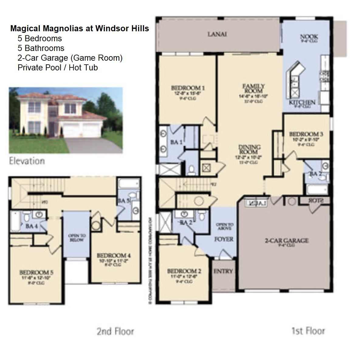 Magical Magnolias Floor Plan