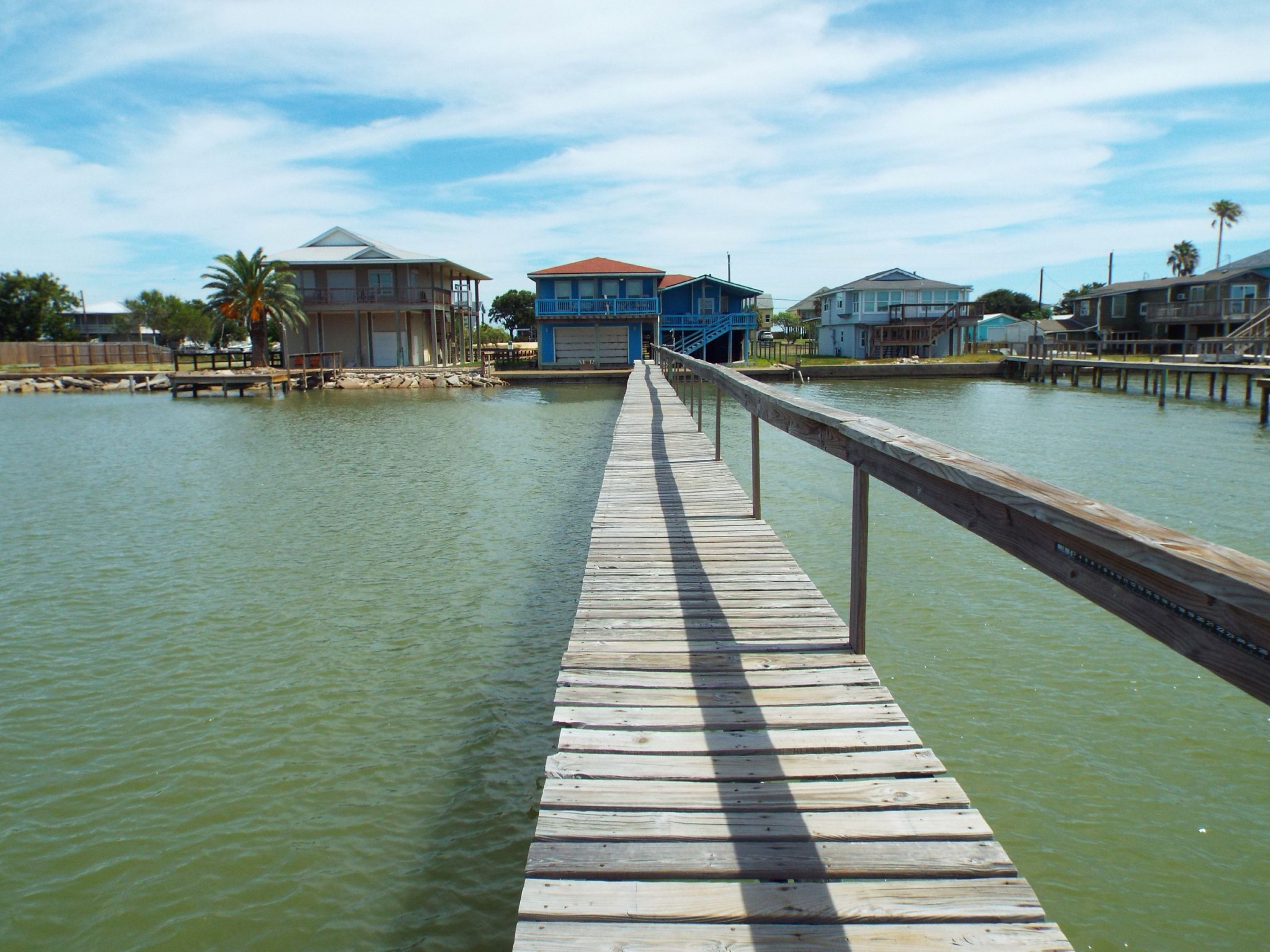 Private pier to Copano Bay