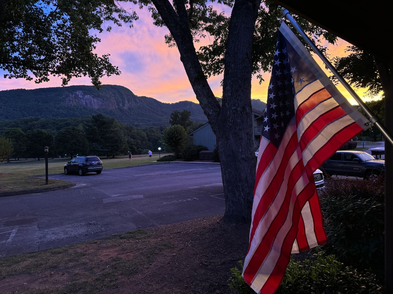 View from front porch