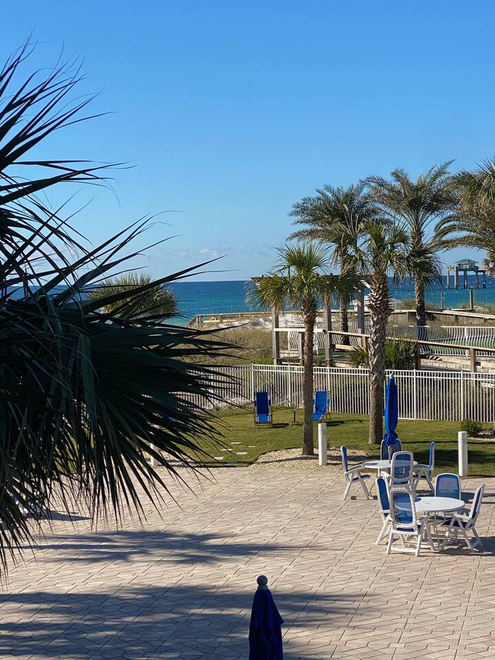 View from the Gulfside pool!  