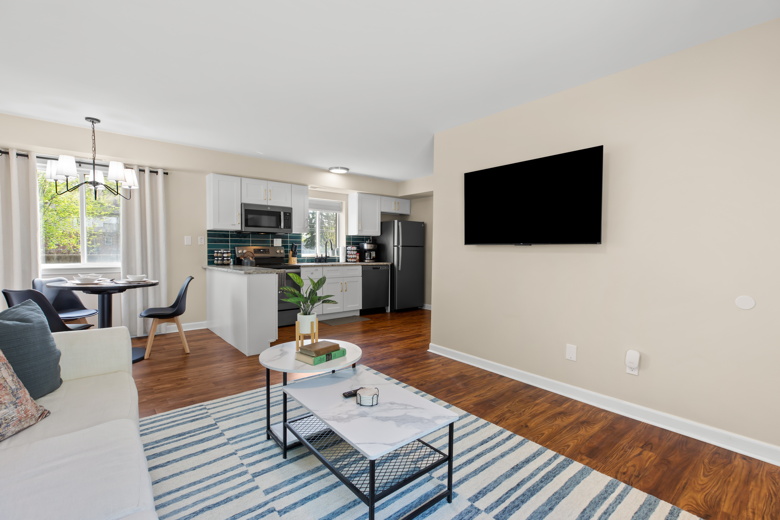 The perfect spot for a good book and a cup of tea.