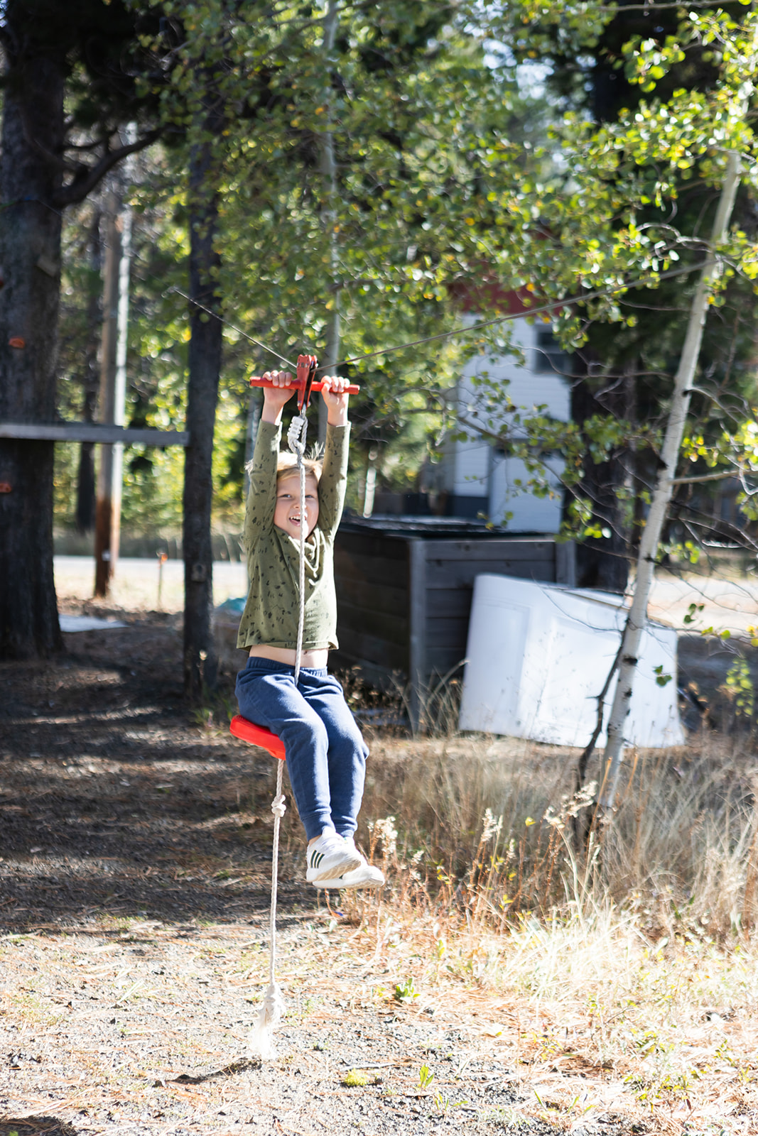 Imagine your kiddos zip lining!