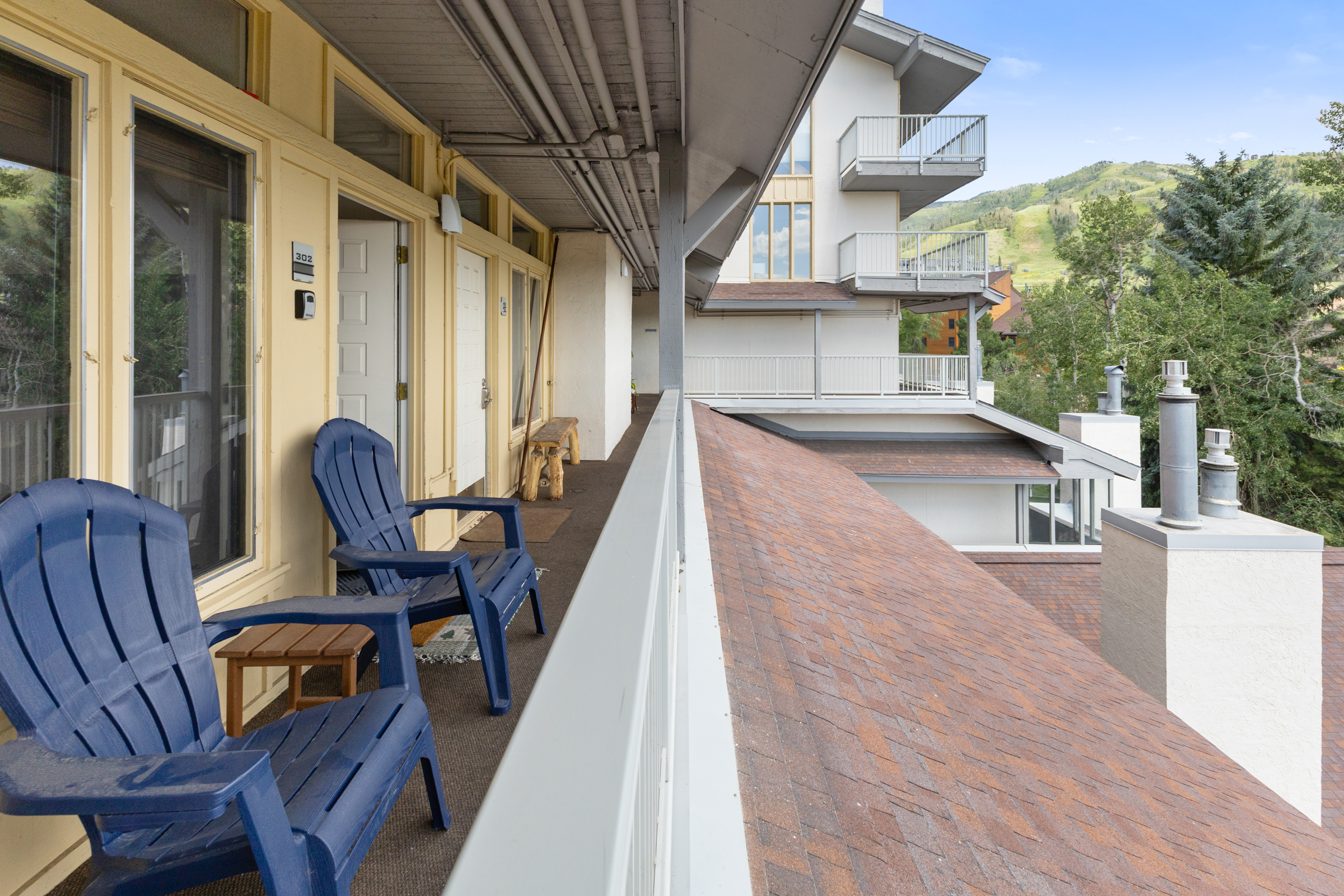 Shared Balcony with Seating