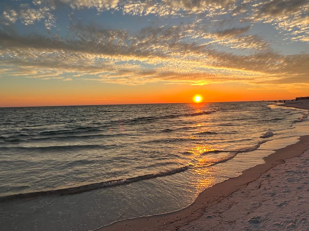 Sunset at Pelican Beach