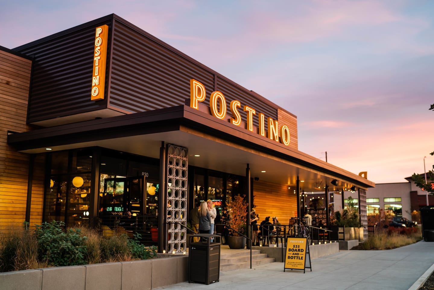 Postino WineCafe 0.3 miles (2 minute drive / 8 minute walk)