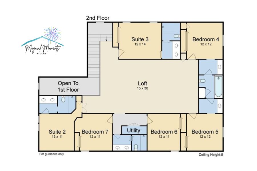 2nd floor map