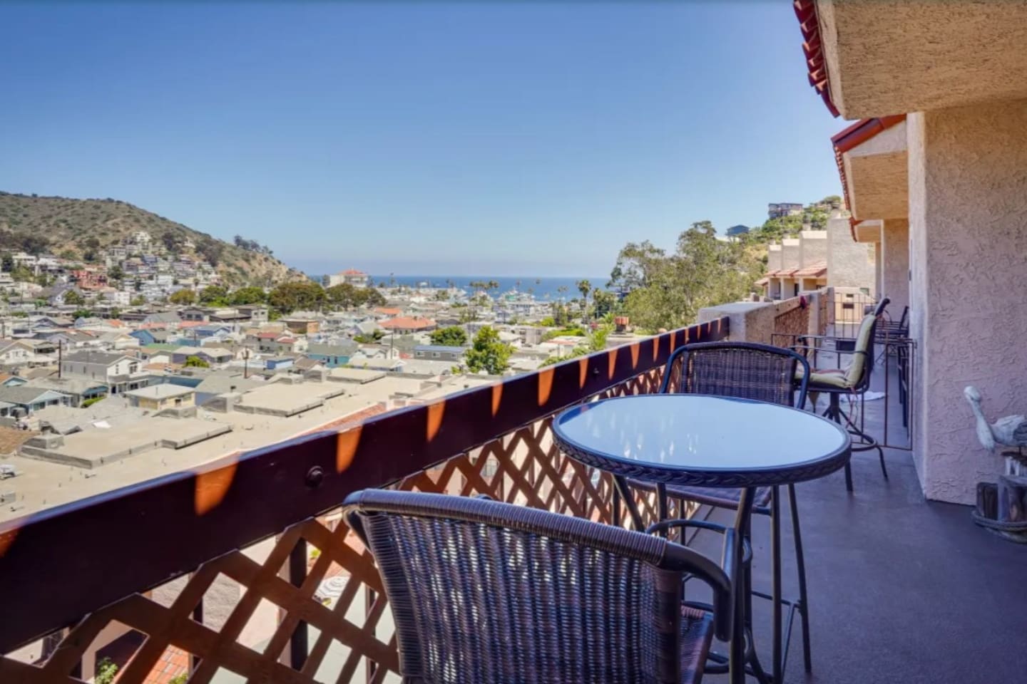 View from 1 of 2 balconys.