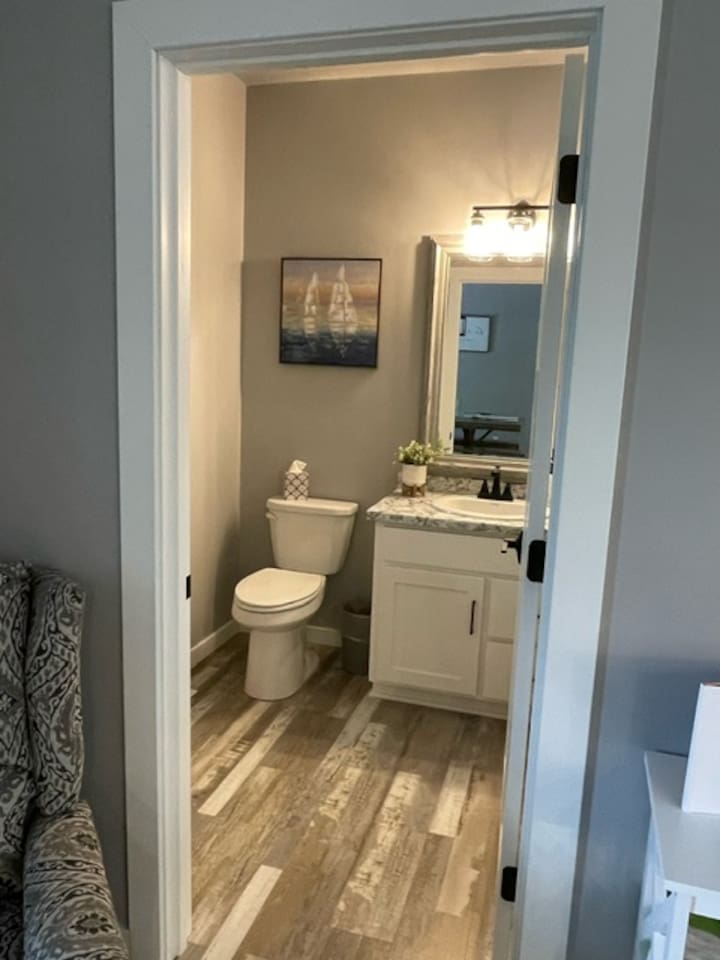 House #2 - Guest half bath