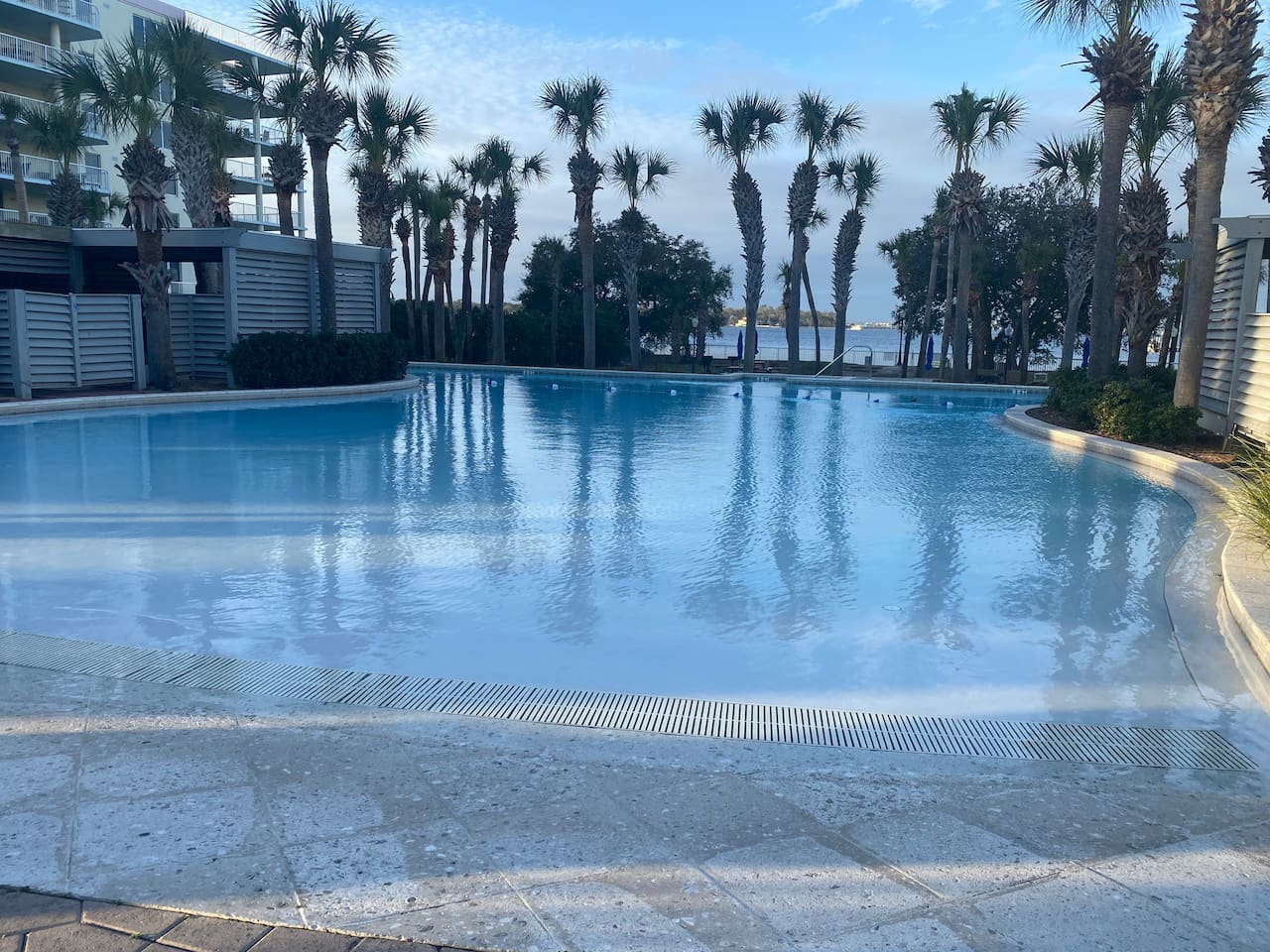 Zero entry to the Lazy River 