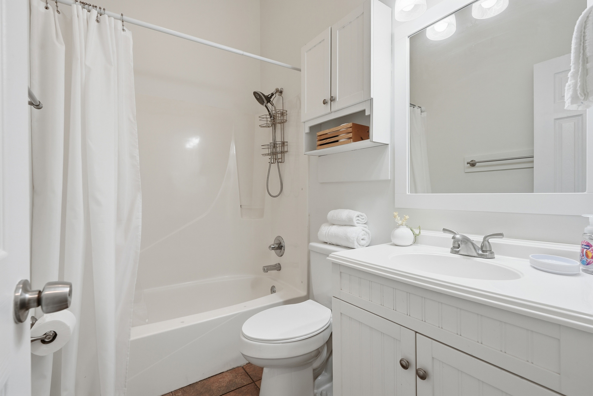 Bathroom #1 with Combo Tub/Shower