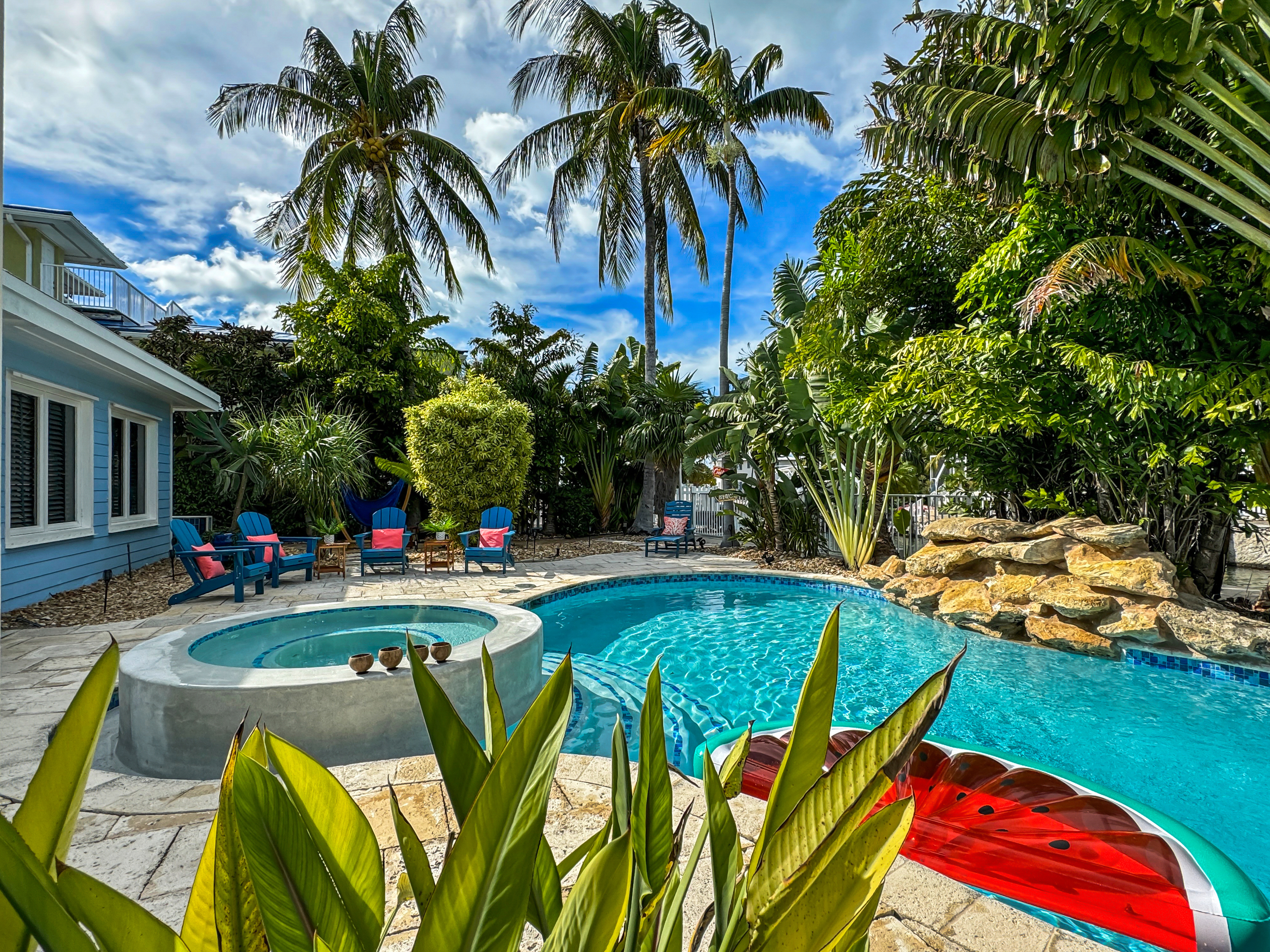 and relax in your private oasis!