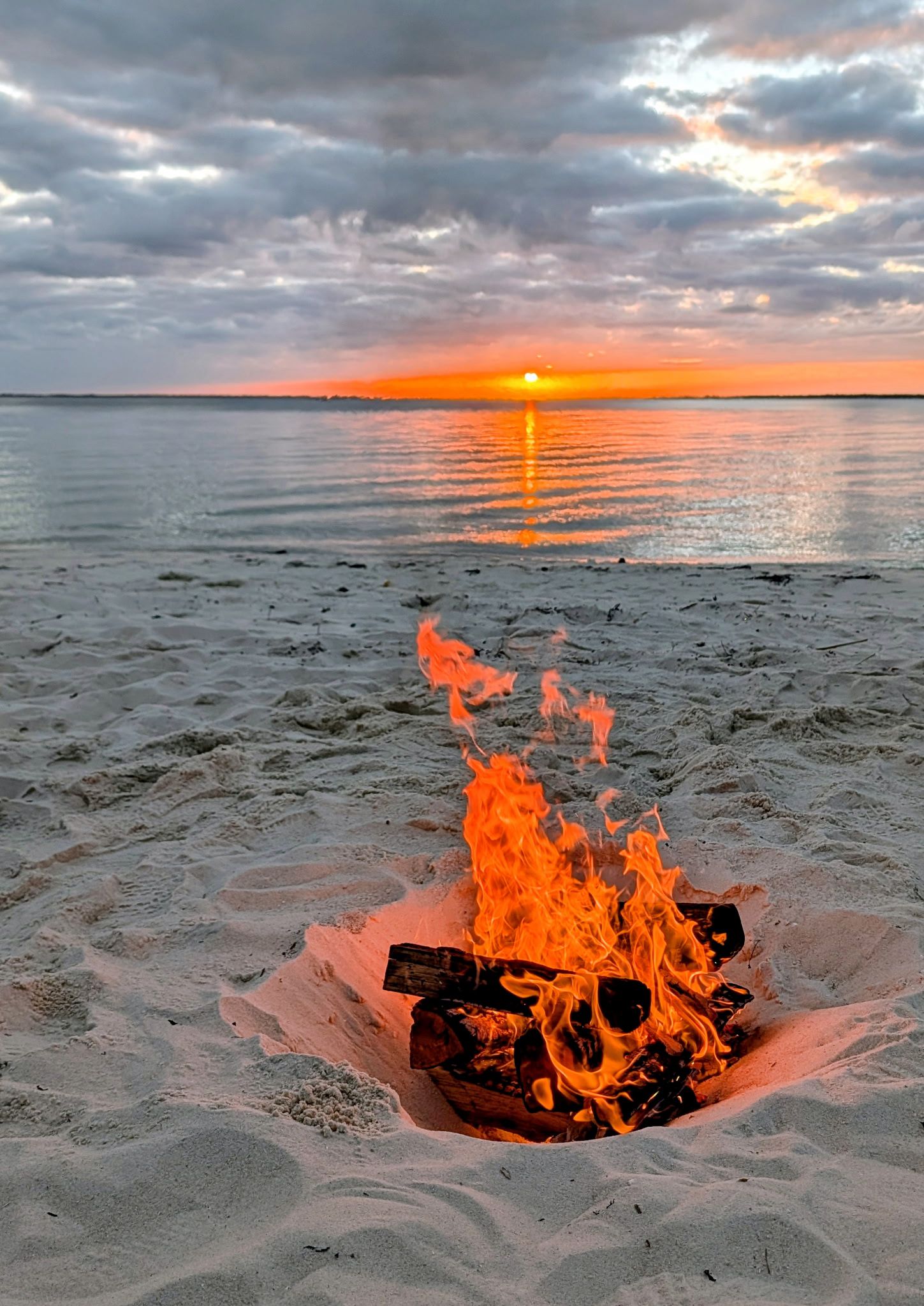 Make memories by the fire with a beach bonfire experience.
