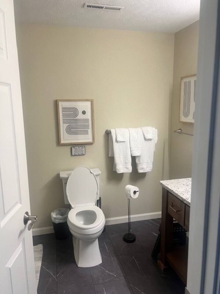 Bunk room bath