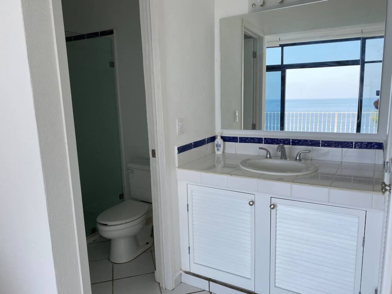 Bathroom inside bedroom 