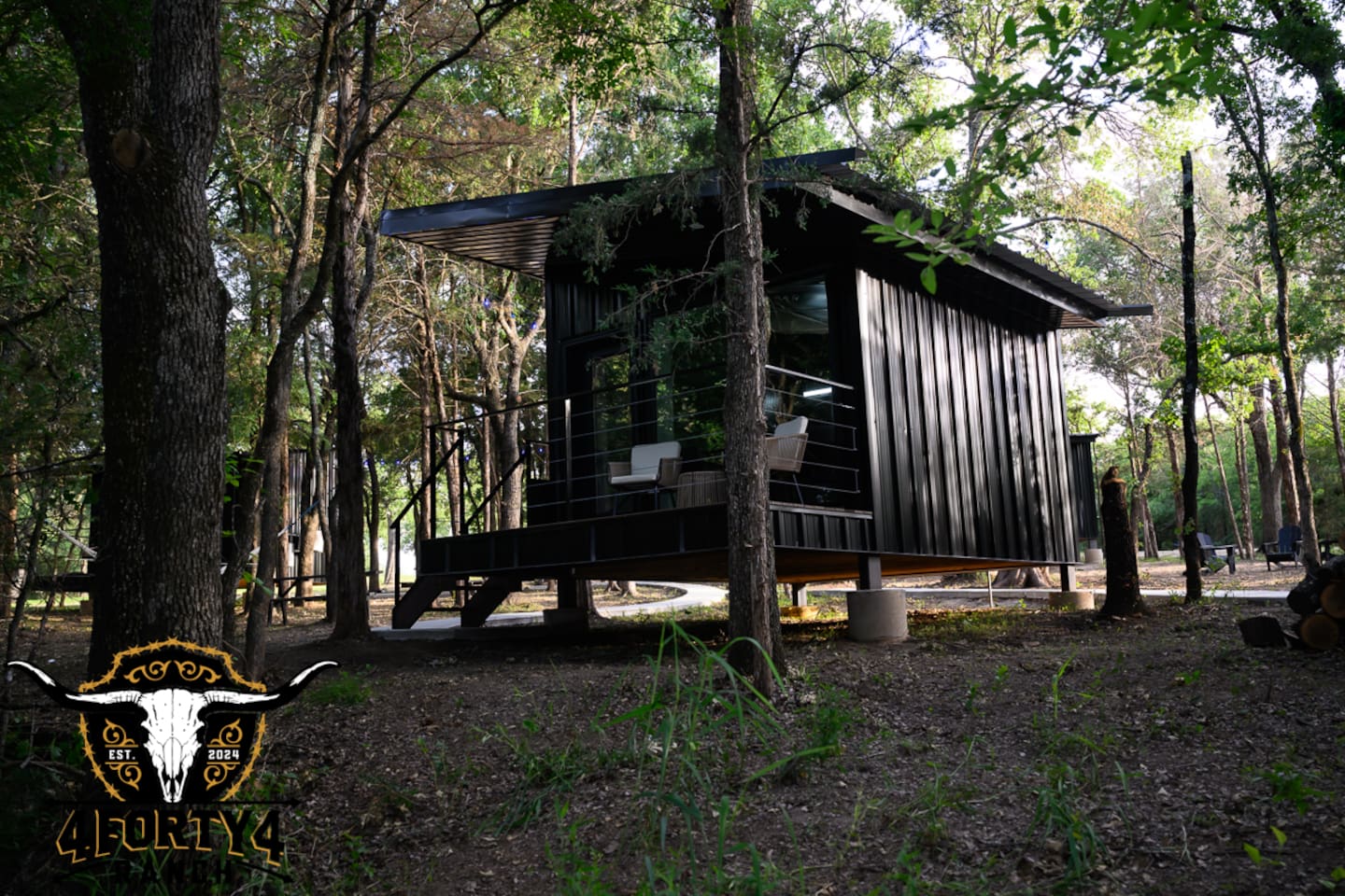 Exterior view of your cabin.