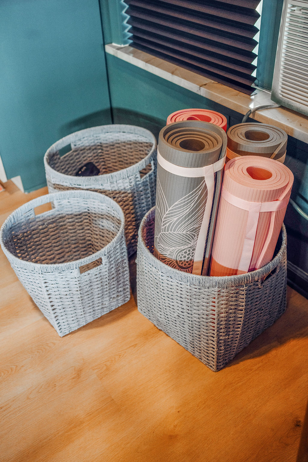 Yoga Mats and Free Weights