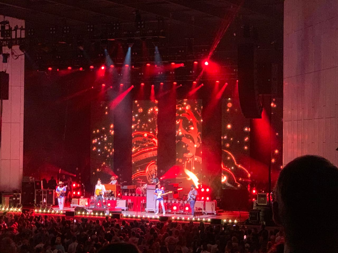 White River Amphitheater just minutes from The Urban Chalet — perfect for concert fans visiting Indy. 