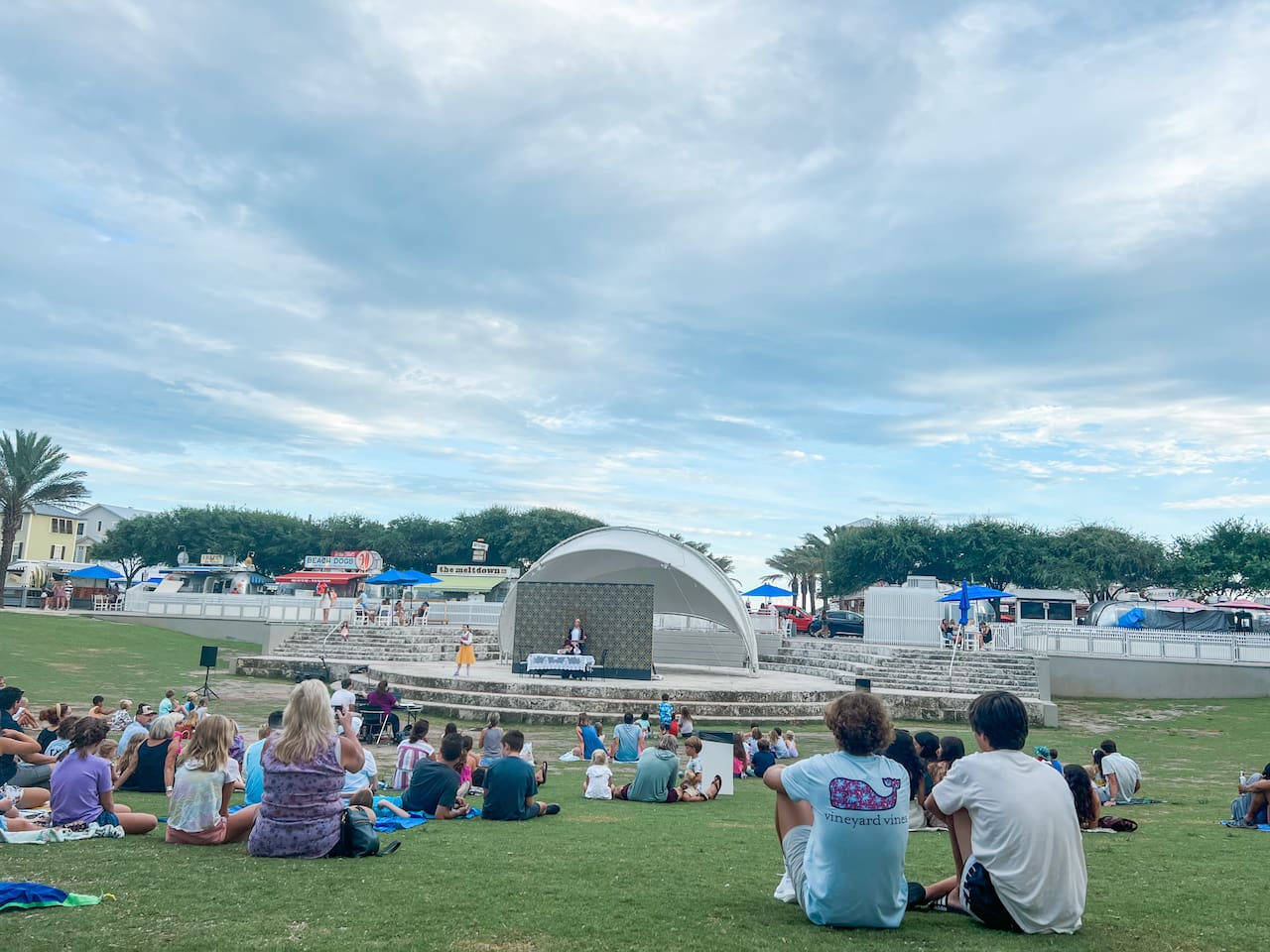 Seaside has entertainment for visitors year round