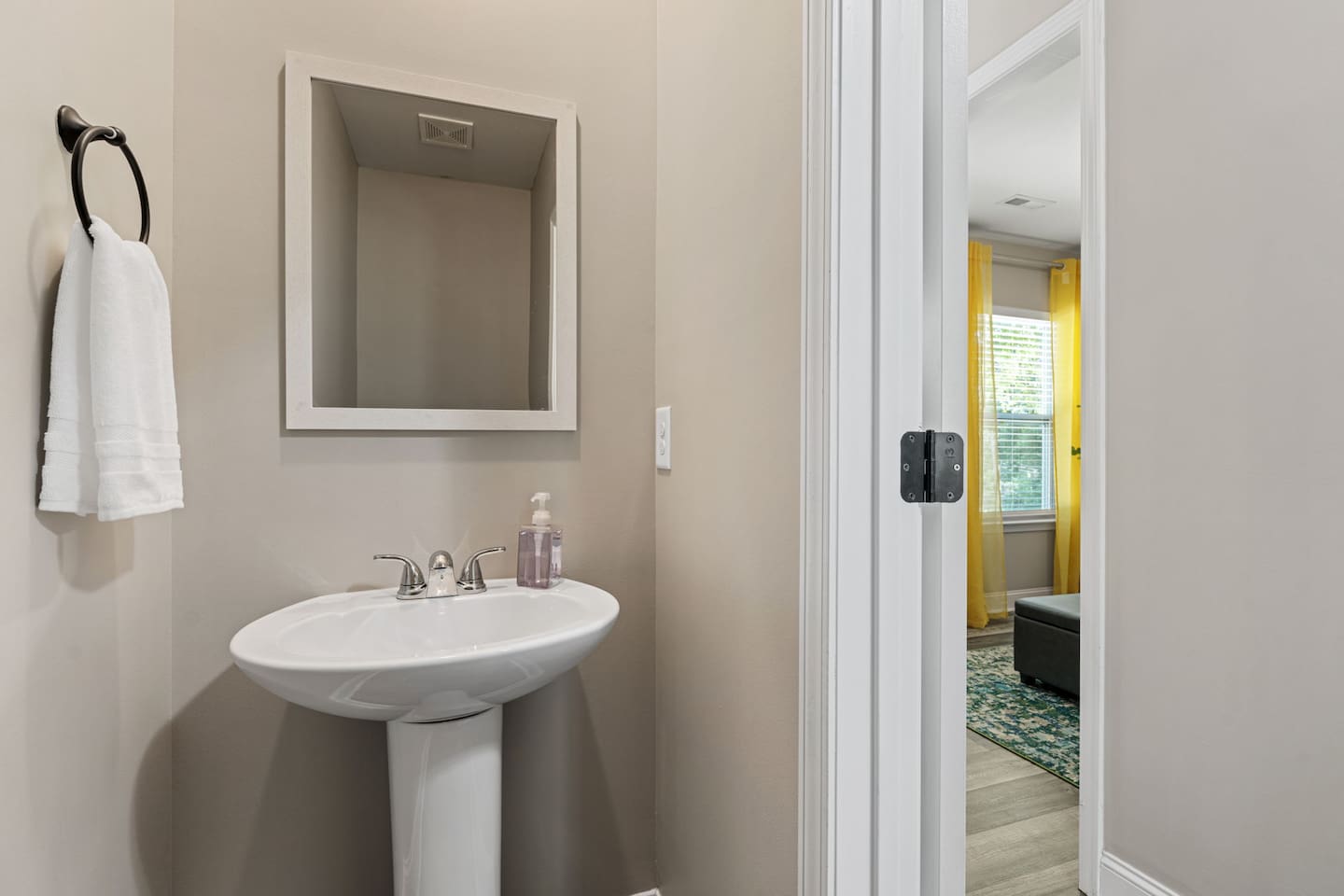 Half bath on main level