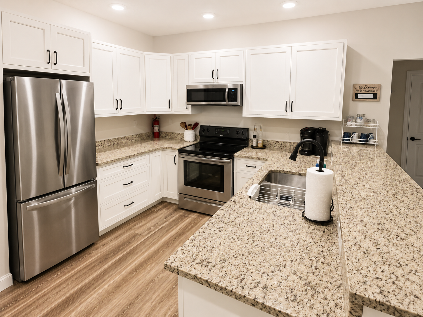 Fully equipped kitchen