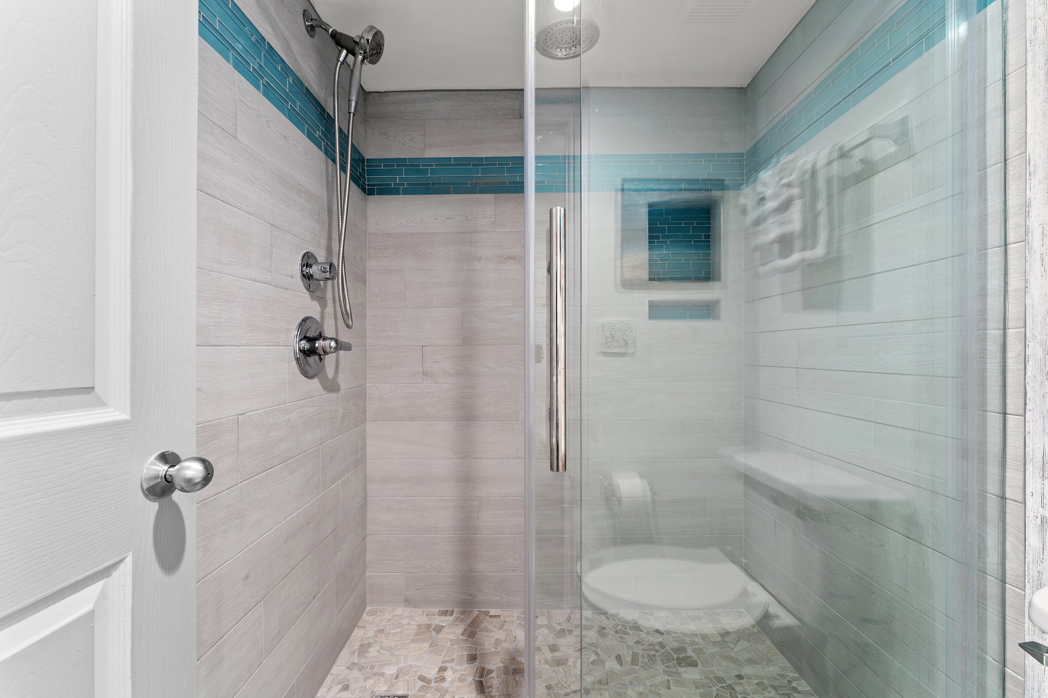 Remodeled Shower in Master