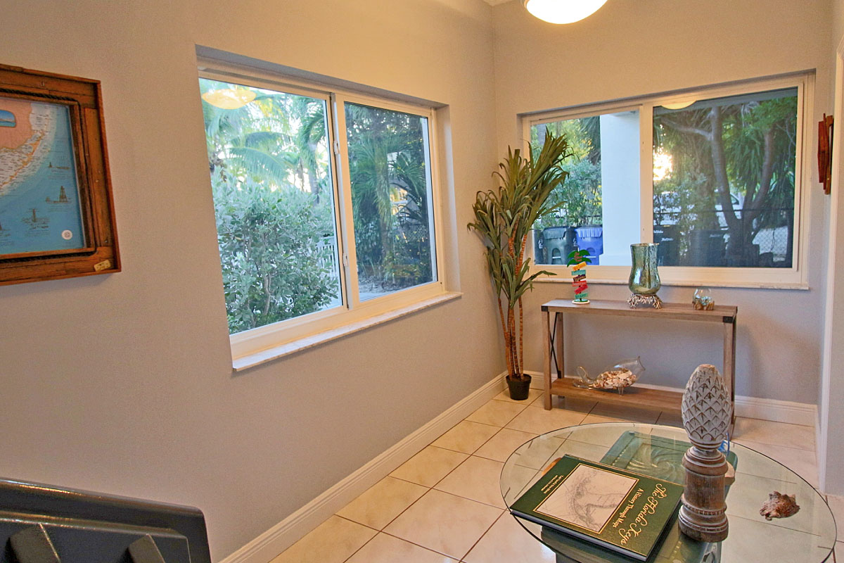 Downstairs foyer