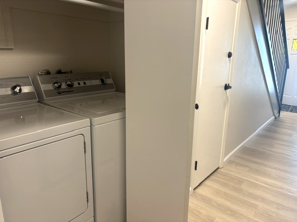 Laundry downstairs