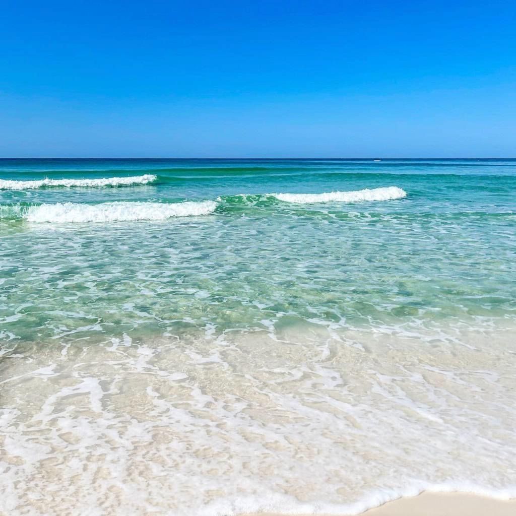 Crystal clear water!
