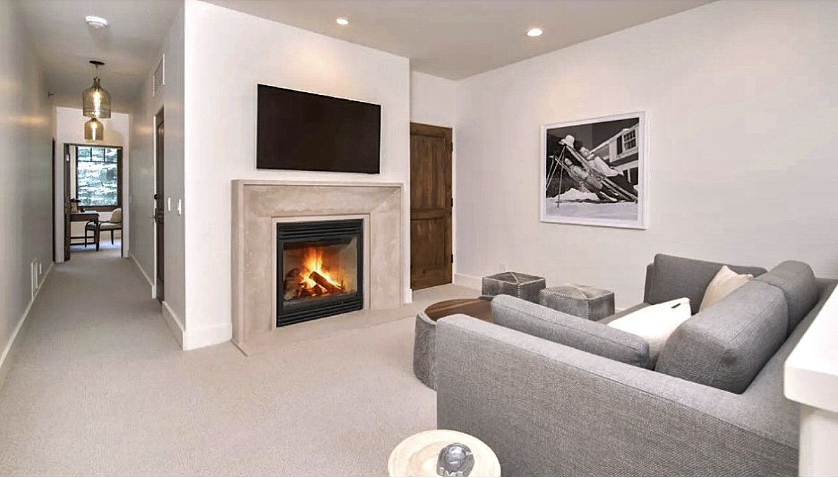 Family Room- view looking toward the Queen Suite