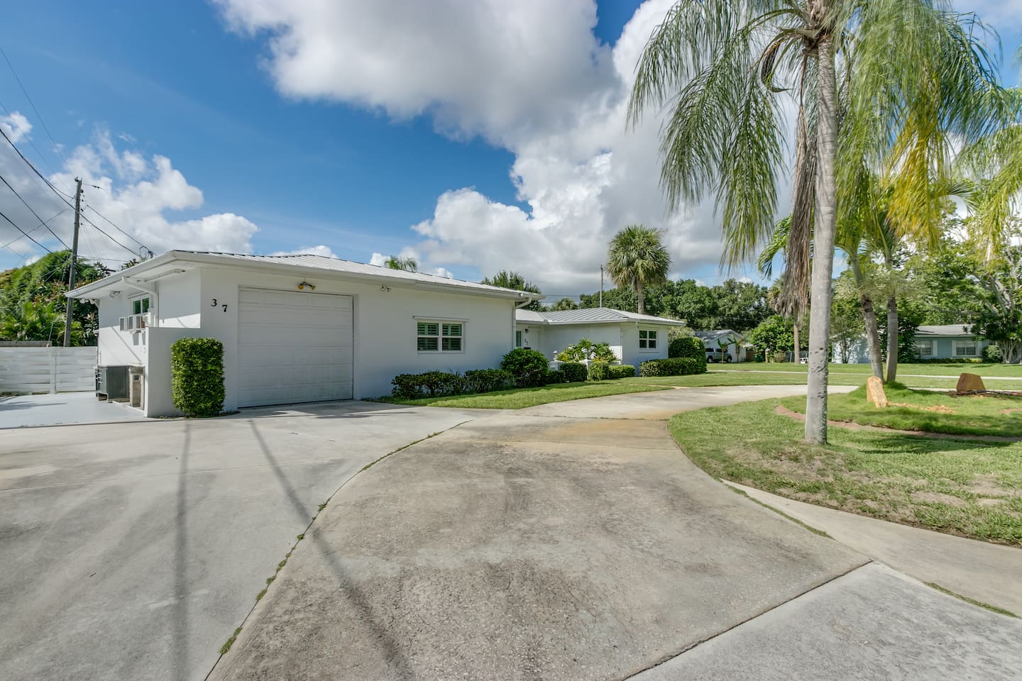Circular Driveway with Extra Parking