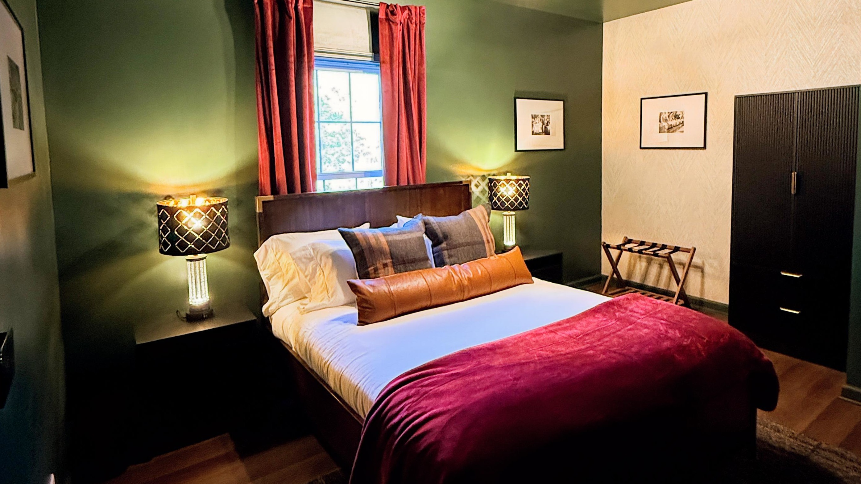 Every detail speaks to quiet intention — from the layered textures and warm finishes to the artful balance of form and comfort, this space reflects the understated sophistication that defines The Rickhouse Retreat.