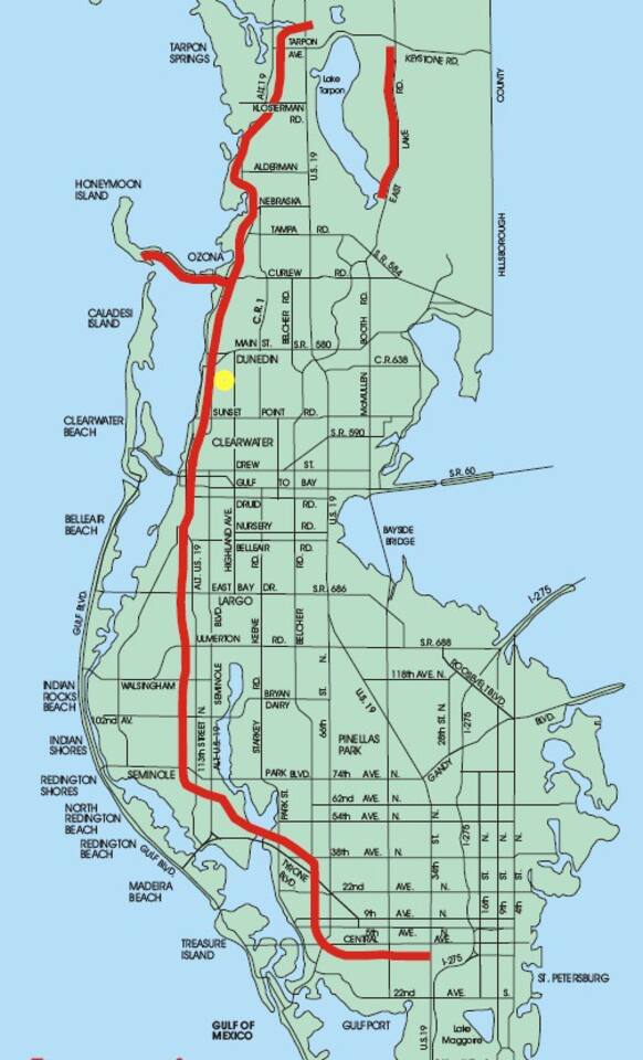 On the Pinellas trail