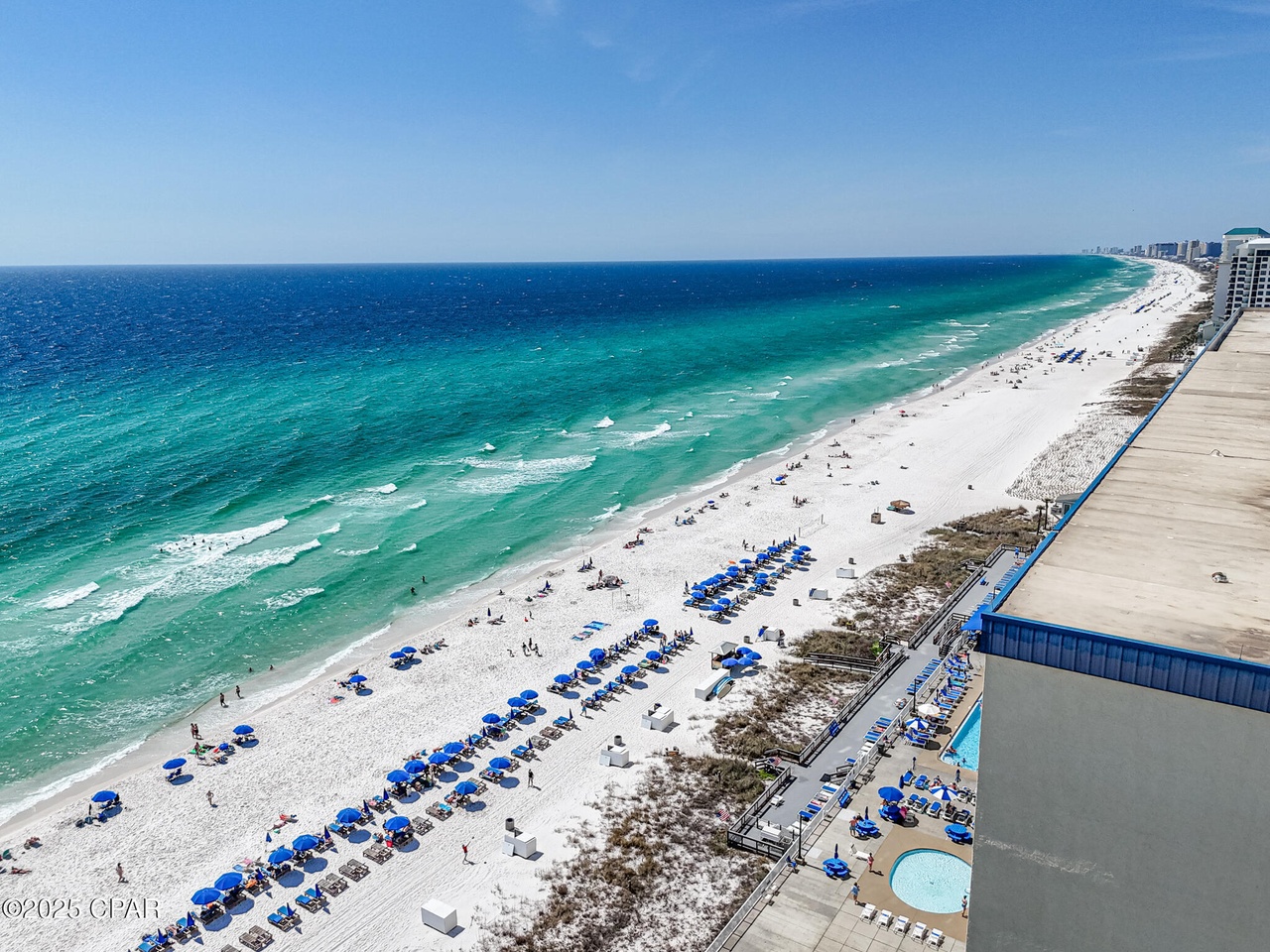 View from the balcony