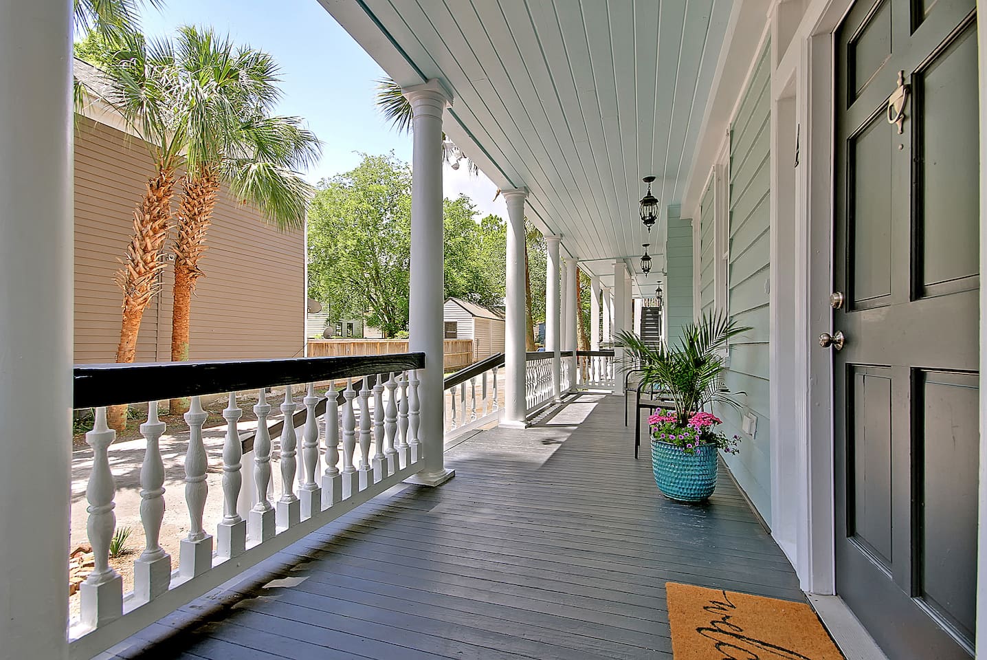 Front porch to enjoy the outside!