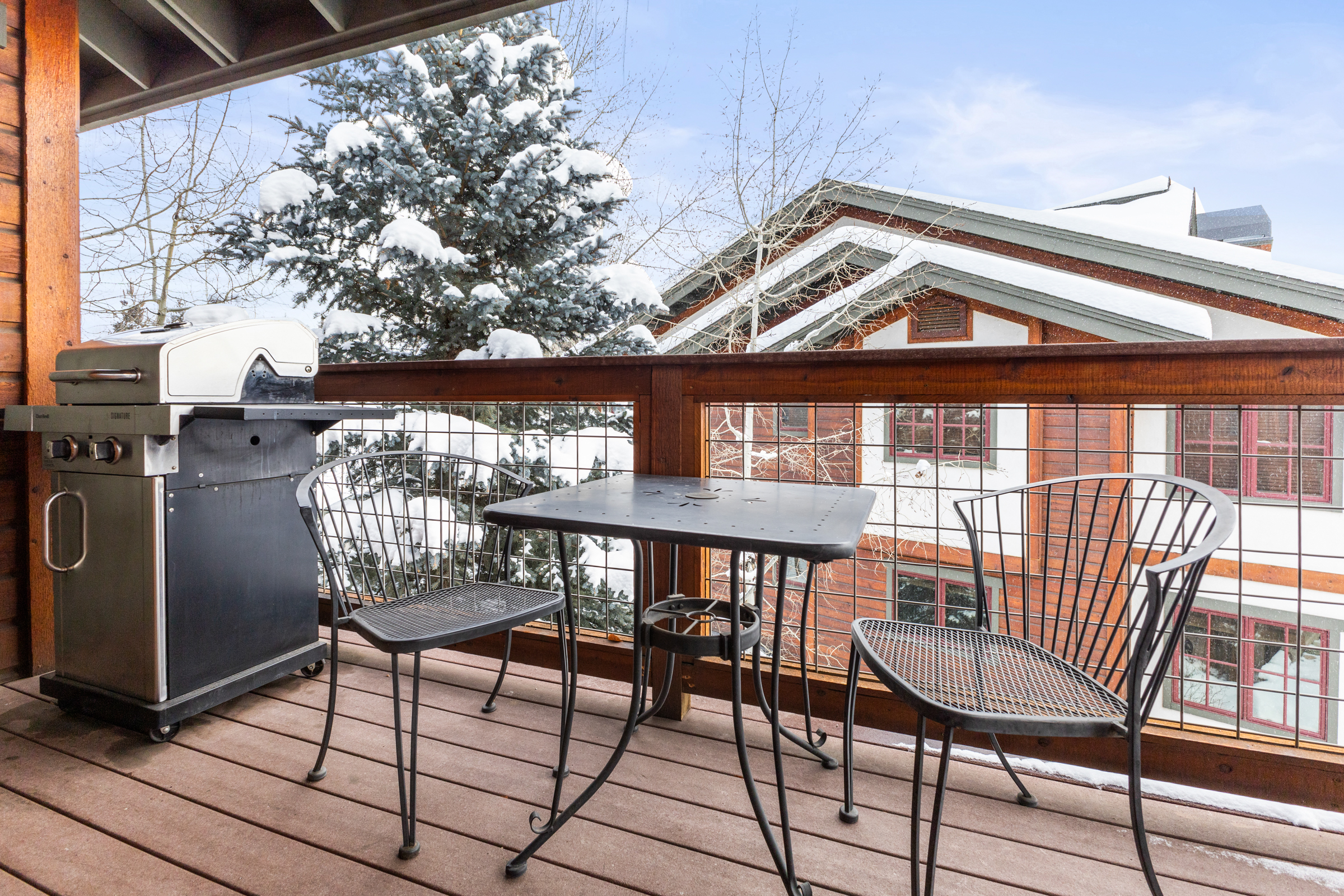 Deck | With View of the mountains | Gas Grill