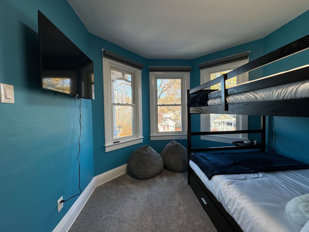 All of our bedrooms include Roku smart TVs.