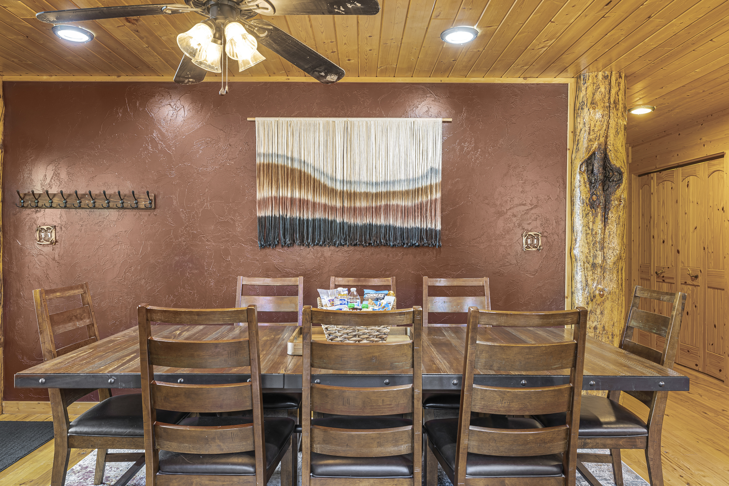 Share a meal with your family here at our dining area