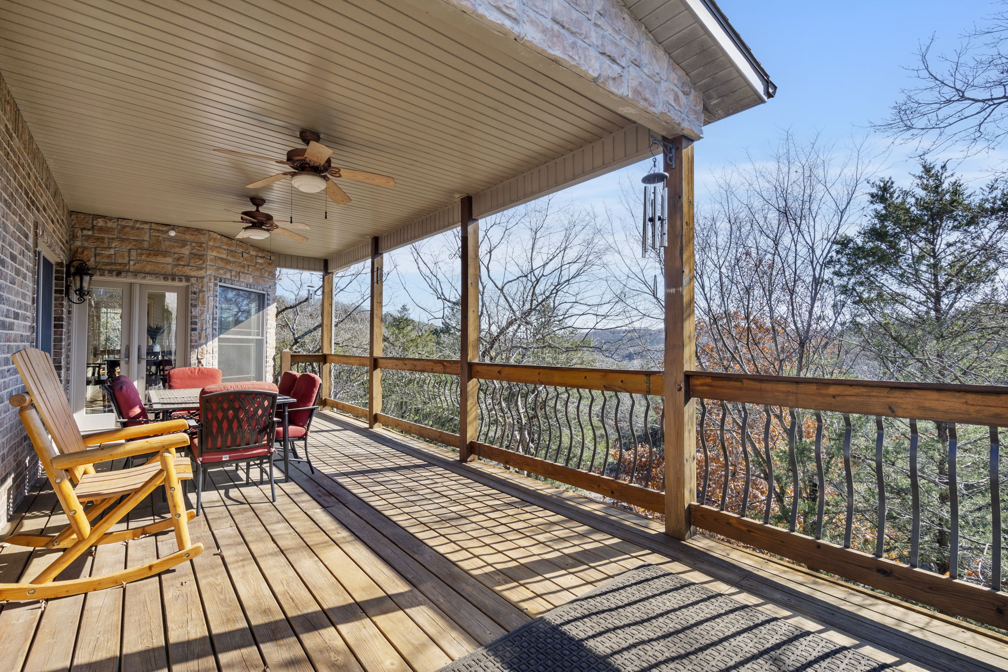 Main floor outdoor deck