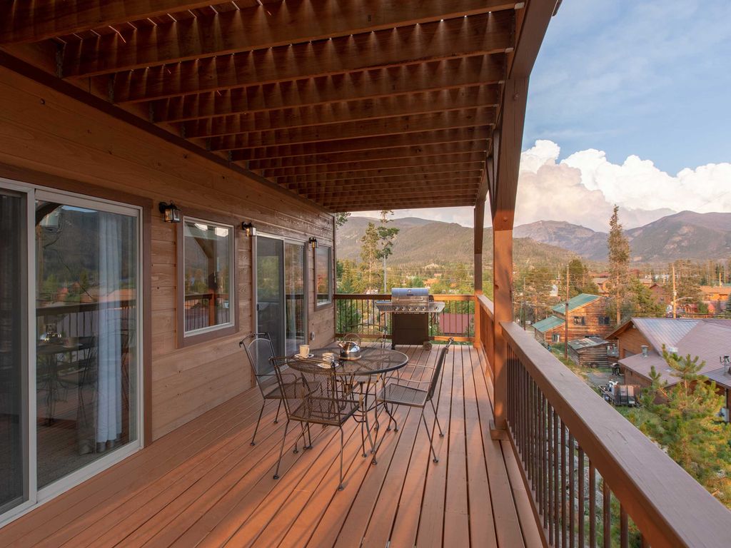 Beautiful View from Stone Hill House Main Level Deck