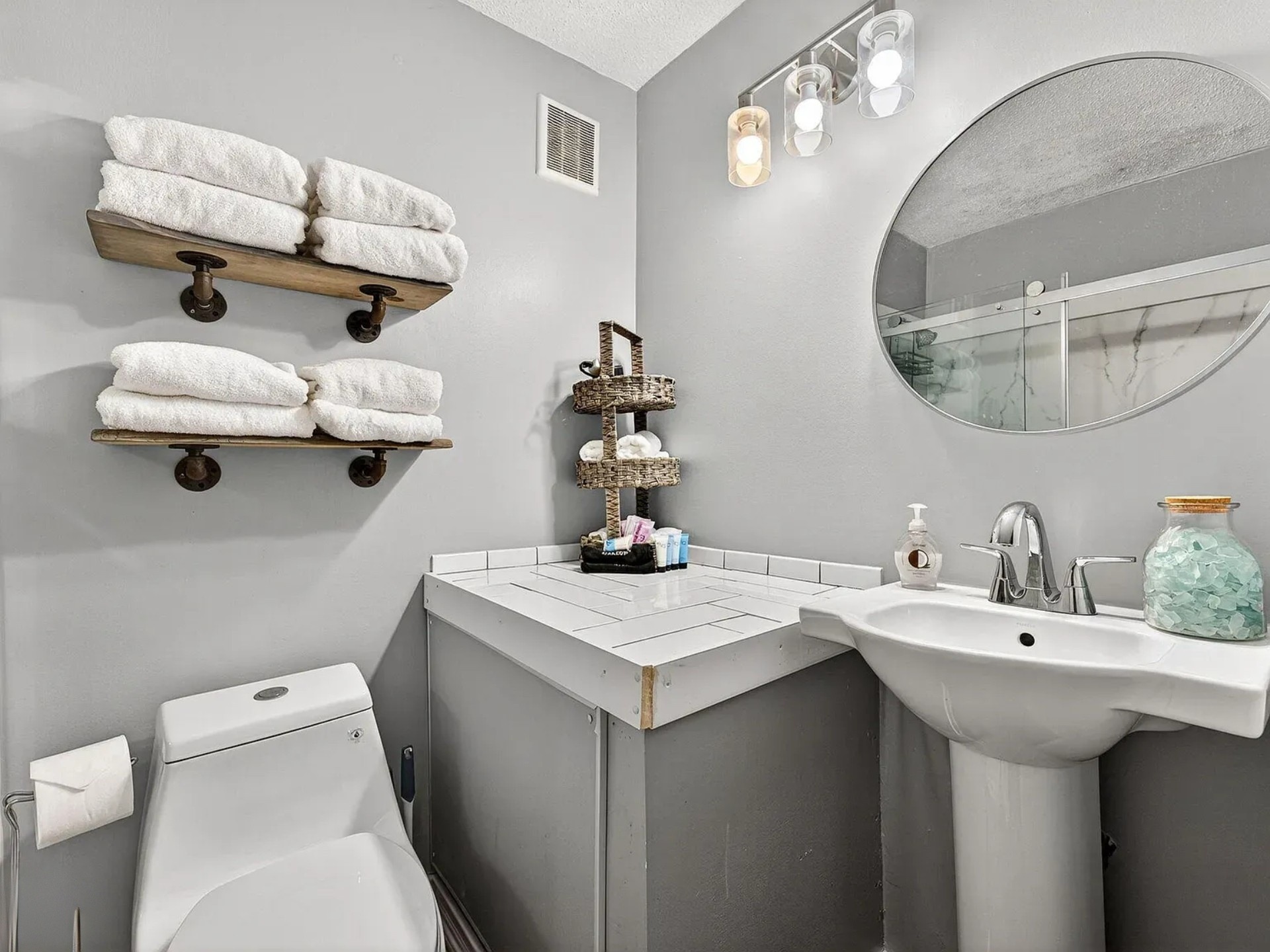 Updated bathroom